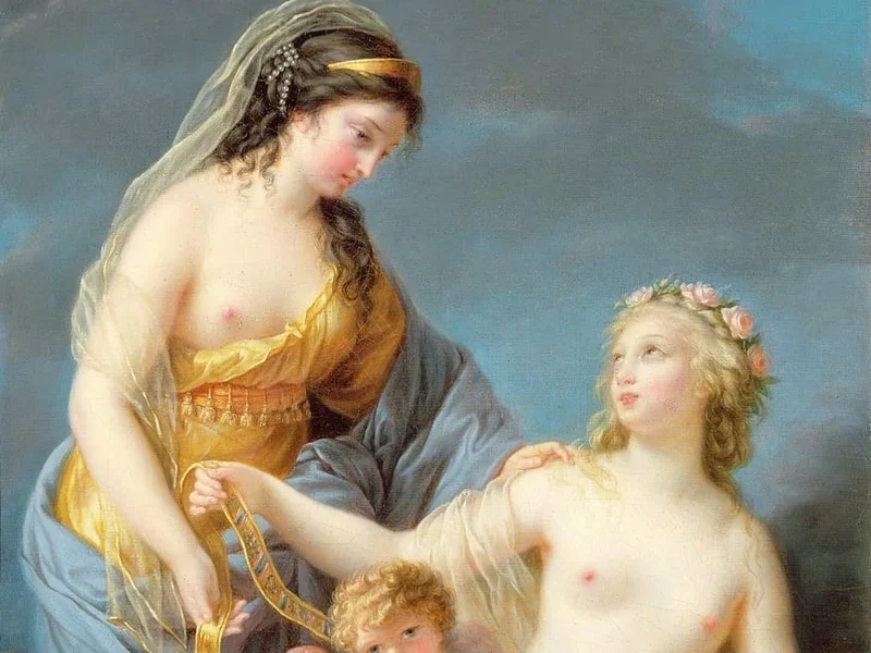 1755-Élisabeth-Louise Vigée Le Brun - Ritratto di Emma Hart come sibilla